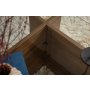 HANAH HOME Sto za dnevnu sobu Vetrino Walnut - slika 5