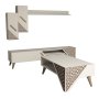 HANAH HOME Set za dnevnu sobu Beril Cream - slika 3