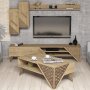 HANAH HOME Set za dnevnu sobu Beril Oak - slika 1