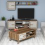 HANAH HOME Set za dnevnu sobu Ayla Walnut Cream - slika 2