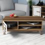 HANAH HOME Set za dnevnu sobu Ayla Walnut White - slika 4