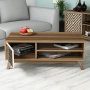 HANAH HOME Set za dnevnu sobu Inci Walnut Cream - slika 4
