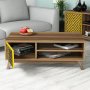 HANAH HOME Set za dnevnu sobu Inci Walnut Yellow - slika 4