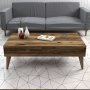 HANAH HOME Set za dnevnu sobu Valensiya Walnut - slika 2
