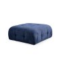 Atelier del Sofa Tabure Amaris Pouffe Navy Blue - slika 1