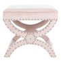 HANAH HOME Tabure Felice Halka Pouffe 60 Powder - slika 2