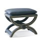 HANAH HOME Tabure Felice Halka Pouffe 60 Dark Blue - slika 1