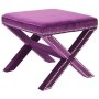 HANAH HOME Tabure Pelona Capraz Pouffe 60 Purple - slika 1