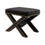 HANAH HOME Tabure Pelona Capraz Pouffe 60 Gold - slika 1
