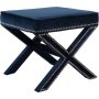 HANAH HOME Tabure Pelona Capraz Pouffe 60 Dark Blue - slika 2
