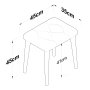 HANAH HOME Tabure BM101 2234 - slika 2