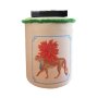 HANAH HOME Tabure Jungle Scar Pouffe Nobleman - slika 1