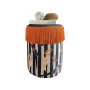 HANAH HOME Tabure Jungle Scar Pouffe Birdy - slika 1