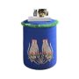 HANAH HOME Tabure Jungle Scar Pouffe 17 Blue - slika 1