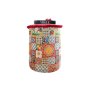 HANAH HOME Tabure Jungle Scar Pouffe Multicolor - slika 1