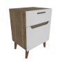 HANAH HOME Noćni stočić Losso White Oak - slika 4