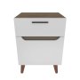 HANAH HOME Noćni stočić Losso White Oak - slika 5