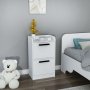 HANAH HOME Noćni stočić Luses White - slika 3