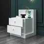 HANAH HOME Noćni stočić Life White - slika 4