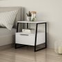 HANAH HOME Noćni stočić Pal White v2 - slika 1