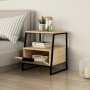 HANAH HOME Noćni stočić Pal Oak - slika 2