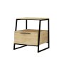 HANAH HOME Noćni stočić Pal Oak - slika 3