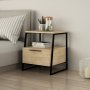 HANAH HOME Noćni stočić Pal Oak - slika 1