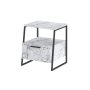 HANAH HOME Noćni stočić Pal Carrara Marble - slika 5