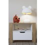 HANAH HOME Noćni stočić Nisan 1600 025 - slika 4