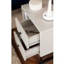HANAH HOME Noćni stočić Glimmer Grey Black - slika 4
