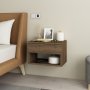 HANAH HOME Noćni stočić Rıbes Walnut - slika 2
