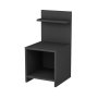 HANAH HOME Noćni stočić Vıdora Anthracite - slika 4