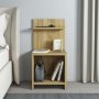 HANAH HOME Noćni stočić Vıdora Oak - slika 3