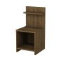 HANAH HOME Noćni stočić Vıdora Walnut - slika 4