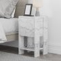 HANAH HOME Noćni stočić Ema Carrara Marble - slika 1