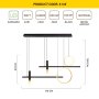 OPVIQ 3135 metalni crni luster - slika 4