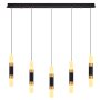 OPVIQ 2810 5AS crni led luster - slika 1