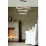 OPVIQ Lux Bergama 3 Lu Ceviz Ledli Avize 3 Renk luster - slika 2
