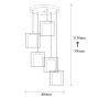 OPVIQ Swank 702 5S2 crni luster - slika 3