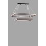 OPVIQ Lux Bergama Buyuk 2 Li Ceviz Ledli Avize 3 Renk luster - slika 2