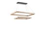 OPVIQ Lux Bergama Buyuk 2 Li Yanık Ledli Avize 3 Renk luster - slika 1