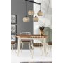 OPVIQ Tıger 4 Lu Sıralı Rattan Sarkıt luster - slika 2