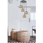 OPVIQ Tıger 4 Lu Tepsili Rattan Sarkıt luster - slika 2