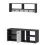 HANAH HOME Sarandon Anthracite White - slika 4
