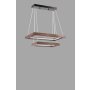 OPVIQ Bergama Buyuk 2 Li Ceviz Ledli Avize 3 Renk luster - slika 2