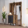 HANAH HOME Berlin BC Walnut Anthracite - slika 2