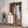 HANAH HOME Berlin BC Walnut White - slika 2
