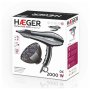 HAEGER Fen za Kosu 2000W (sa Difuzorom za lokne, Crni) - slika 1