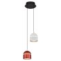 OPVIQ 2808 2A 0104 Belo - Braon višebojni luster - slika 1