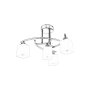 OPVIQ AV 1373 4K Chrome Sivi luster - slika 2